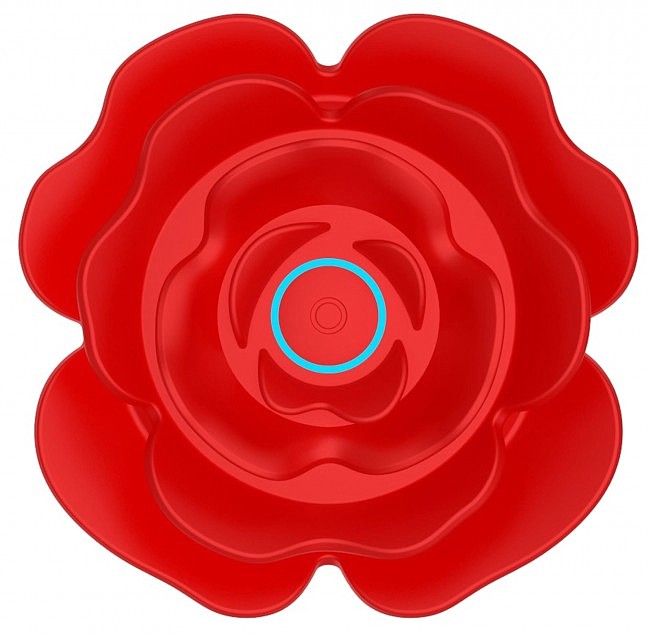   Rose Rotating Anal Plug, 15,2  4,5 