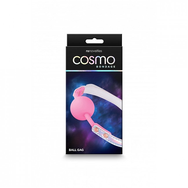      NS Novelties COSMO BONDAGE BALL GAG RAINBOW