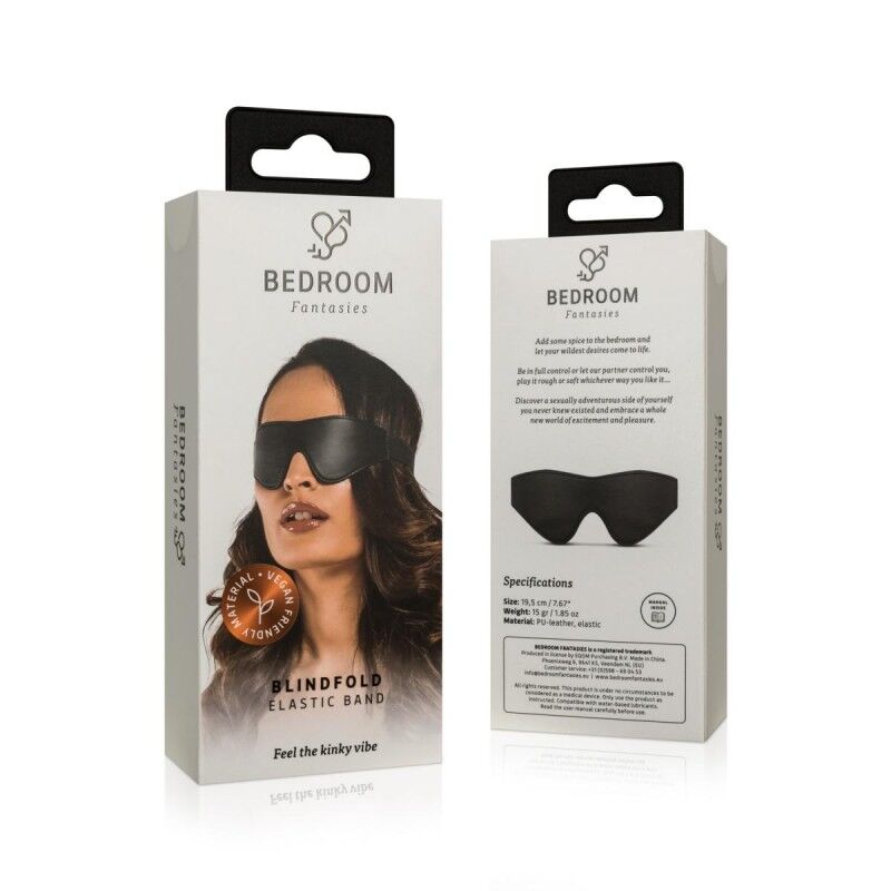      Bedroom Fantasies Blindfold Elastic Band Black