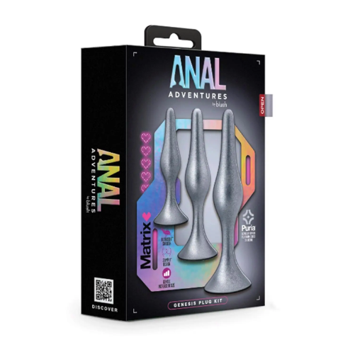    , Anal Adventures Matrix Genesis plug kit 