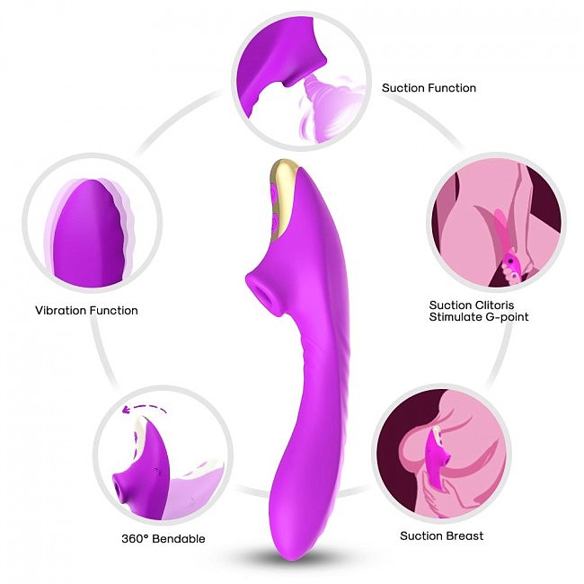   DuDu Vibrator Purple