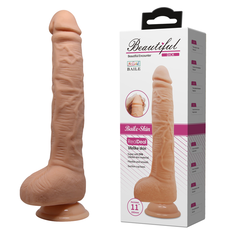   Beautiful Encounter Dick Real Dildo Flesh