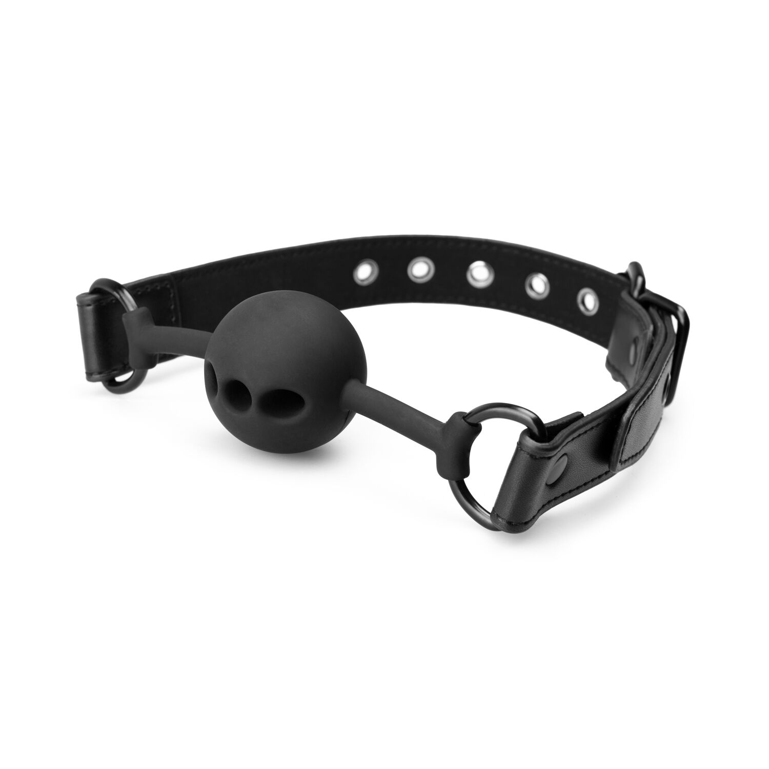   Bedroom Fantasies Ball Gag Breathable Silicone Black