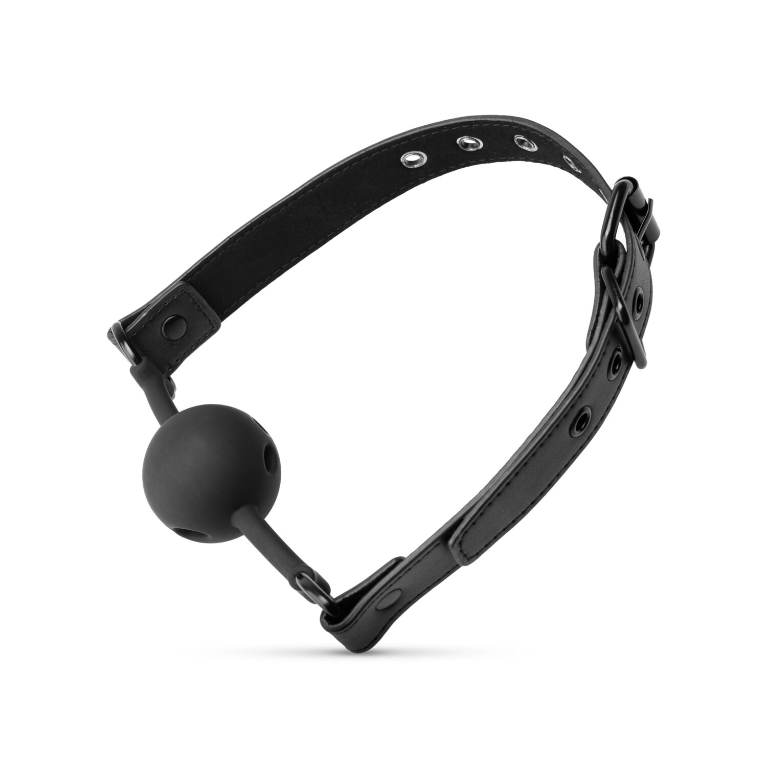   Bedroom Fantasies Ball Gag Breathable Silicone Black