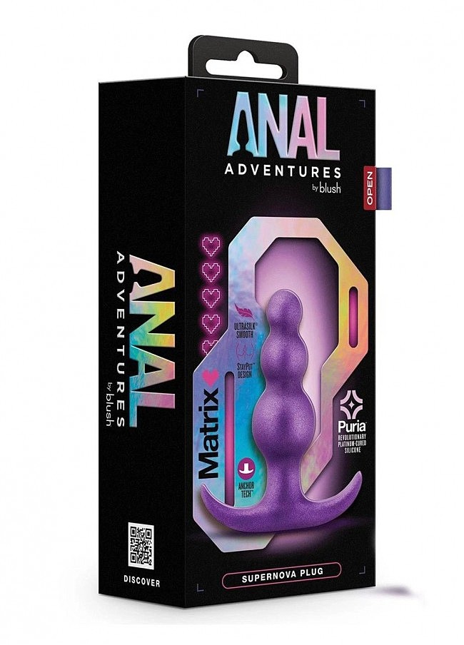   Anal Adventures Matrix Supernova Plug, 7,6  2,5 