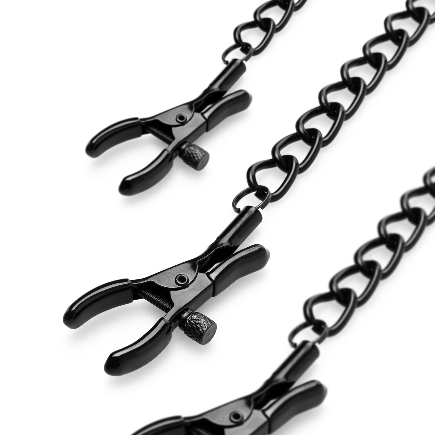      Bedroom Fantasies Nipple & Clit Clamps Black, 60 