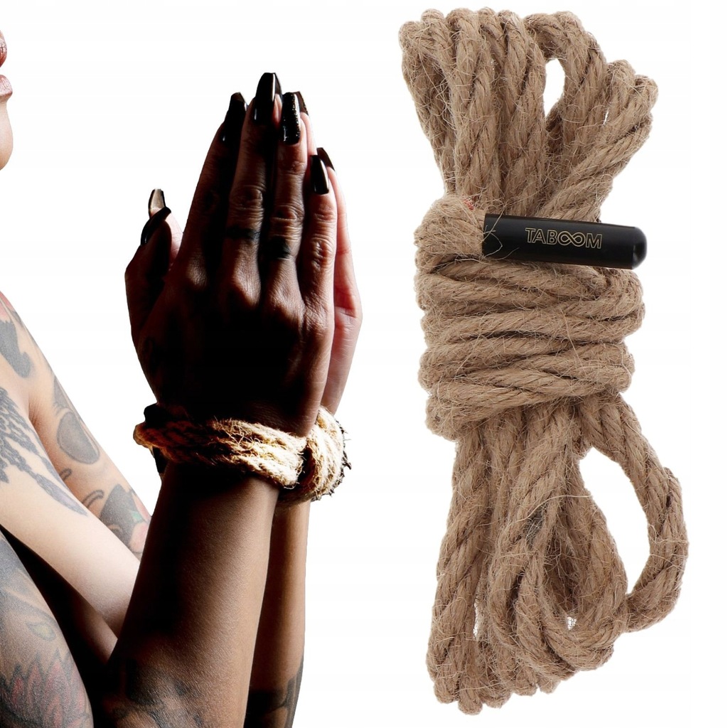     Taboom Hemp Rope, 1,5 , 7 