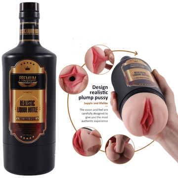 -     «Vagina Realistic Wine Bottle» XISE