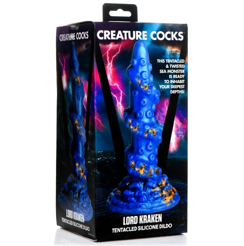   Creature Cocks Lord Kraken Tentacled Silicone Dildo, 21.1  5.1  (  )