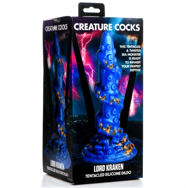   Creature Cocks Lord Kraken Tentacled Silicone Dildo, 21.1  5.1  (  )