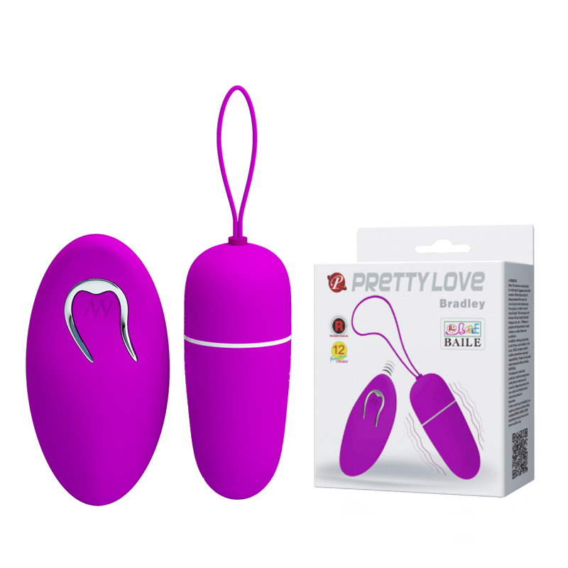  Pretty Love Bradley Vibrating Egg Purple, 6,5  2,6 