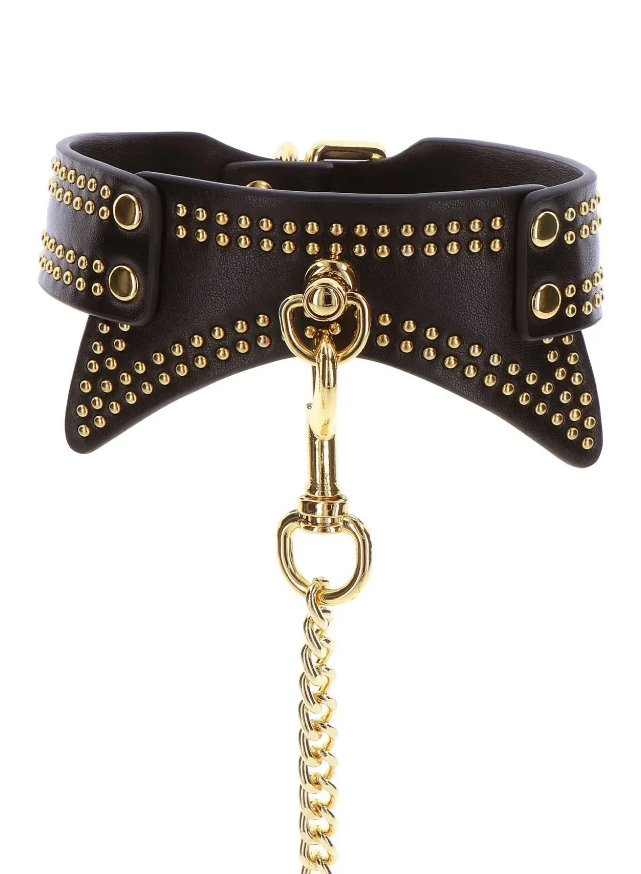      Taboom Studded Collar and Leash,  , 