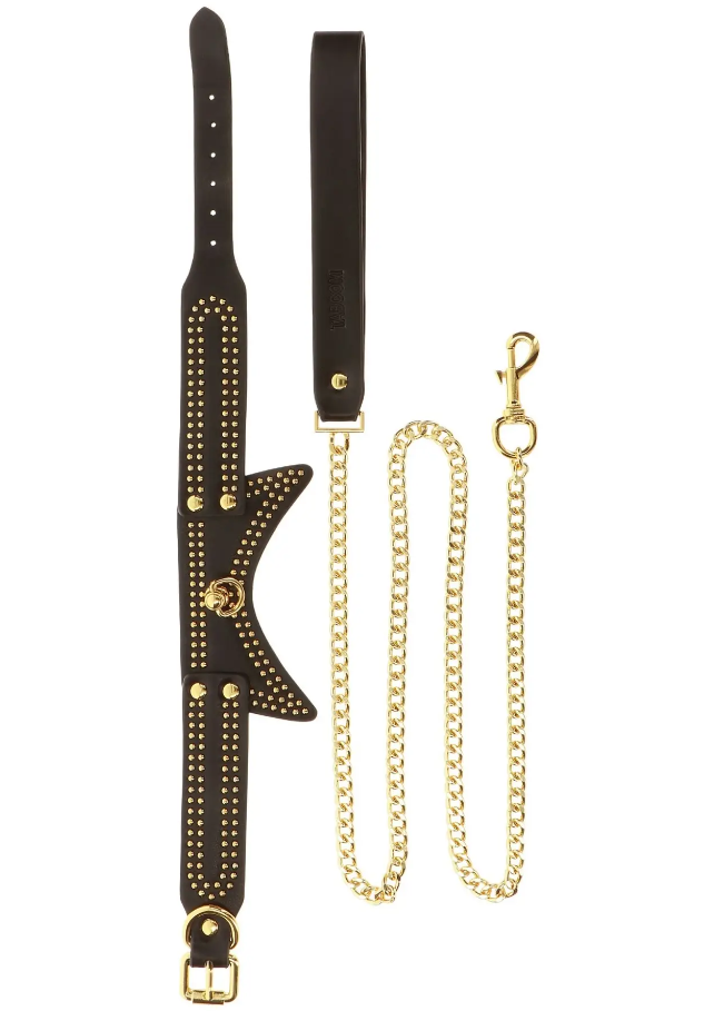      Taboom Studded Collar and Leash,  , 