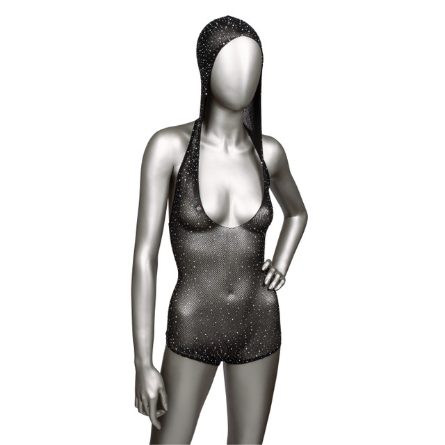  -     CalExotic Hooded Deep V Bodysuit, 