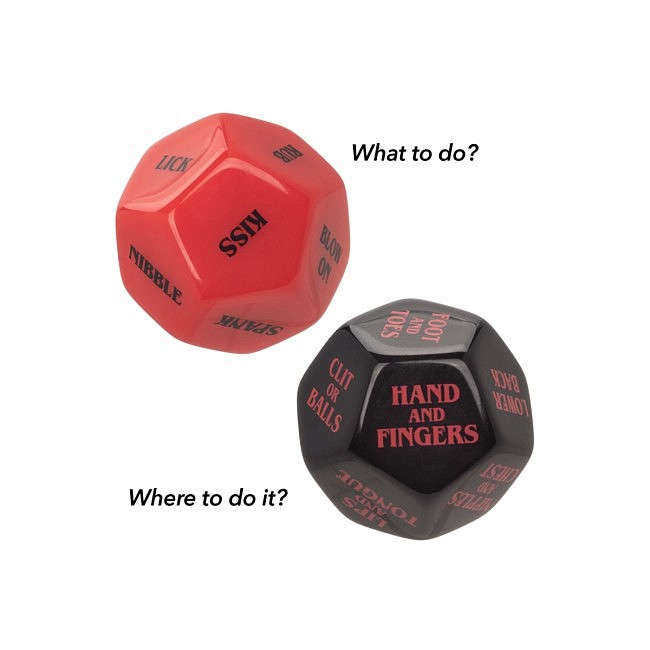  -   CalExotic Roll Play-Naughty Dice Set, -