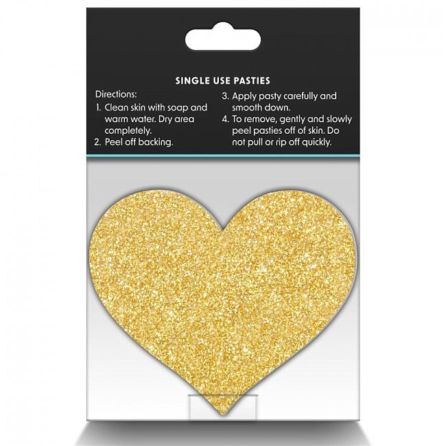   2-      NS Novelties Pretty Pasties Glitter Hearts, /