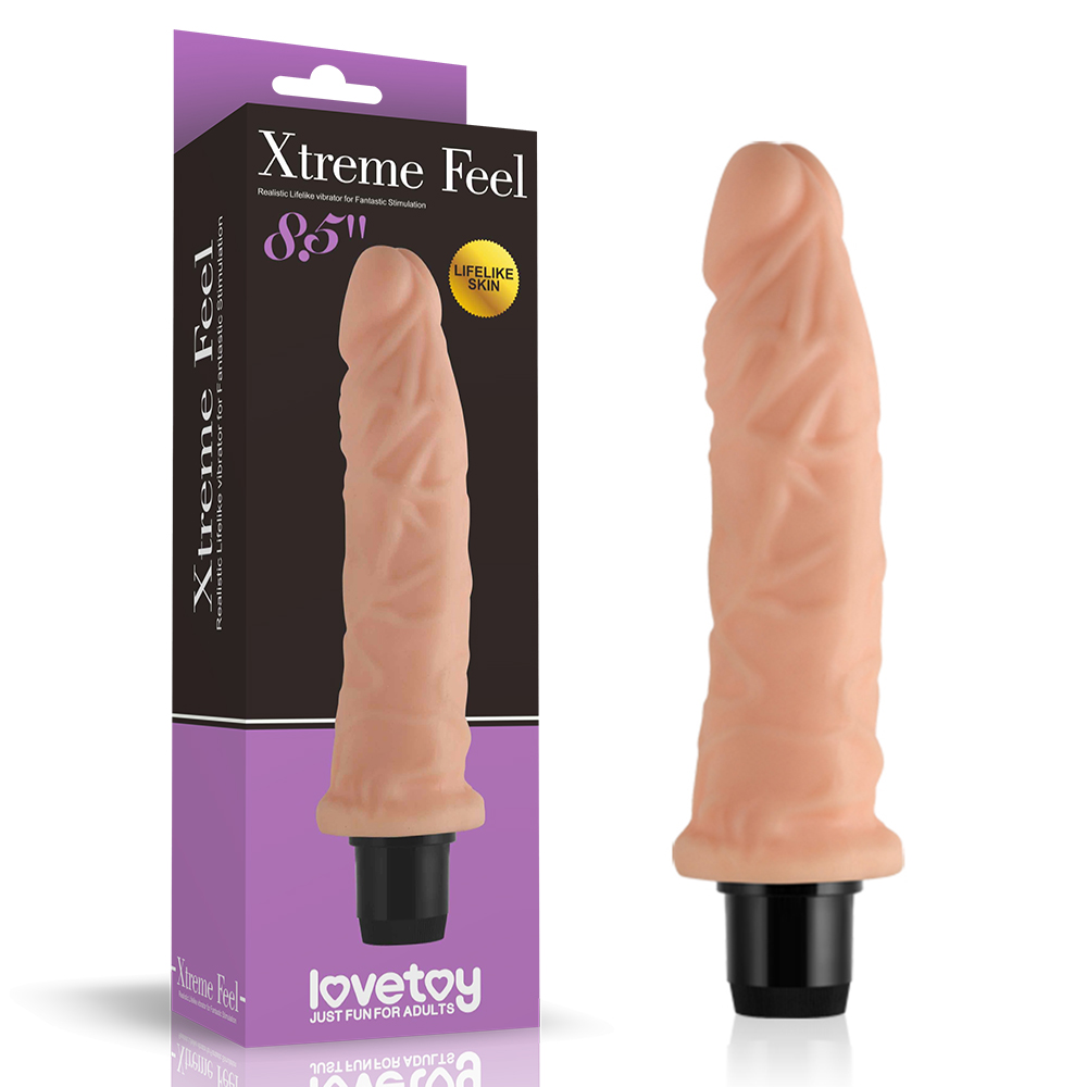   LoveToy Real Feel Vibrator Flesh, 19  4,2 