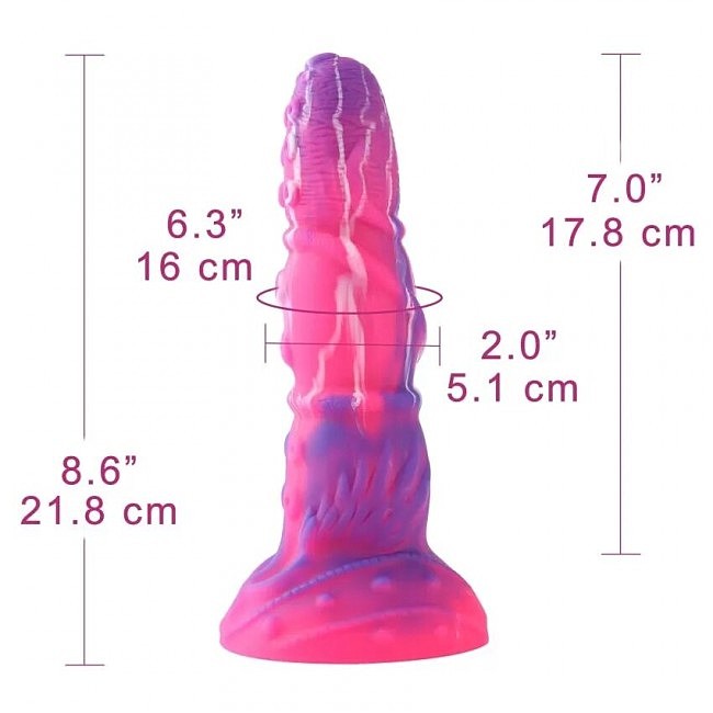  - Hismith Silicone Tentacle Dildo Monster Series