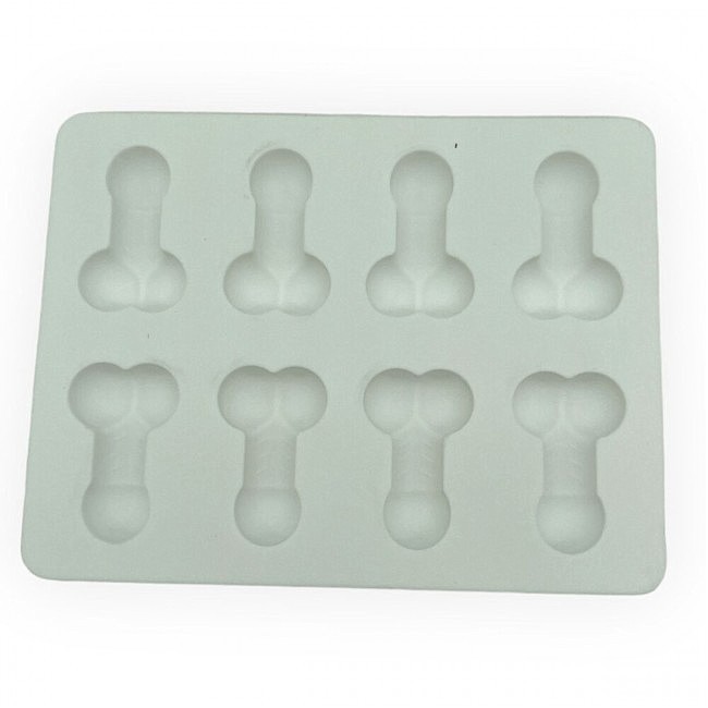      Penis Ice Cube Sorter WHITE   