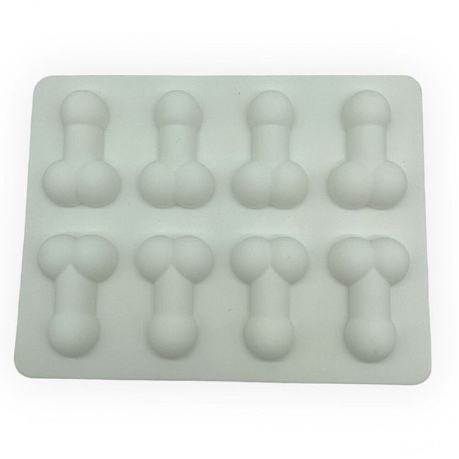      Penis Ice Cube Sorter WHITE   