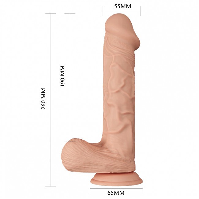   Beautiful Encounter Bergrisi Dildo Flesh, 26  5,5 