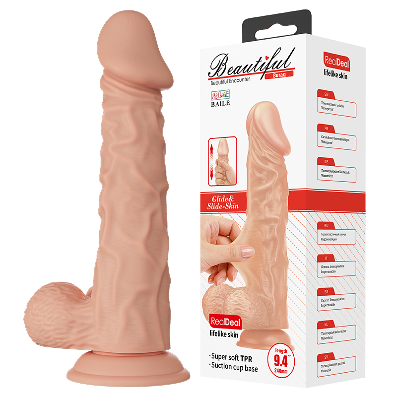     Beautiful Encounter Buraq Dildo Flesh, 24 