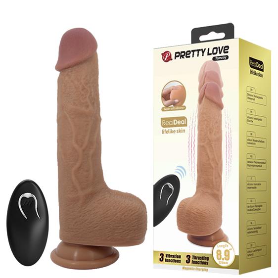    Pretty Love Tommy Vibrator Flesh