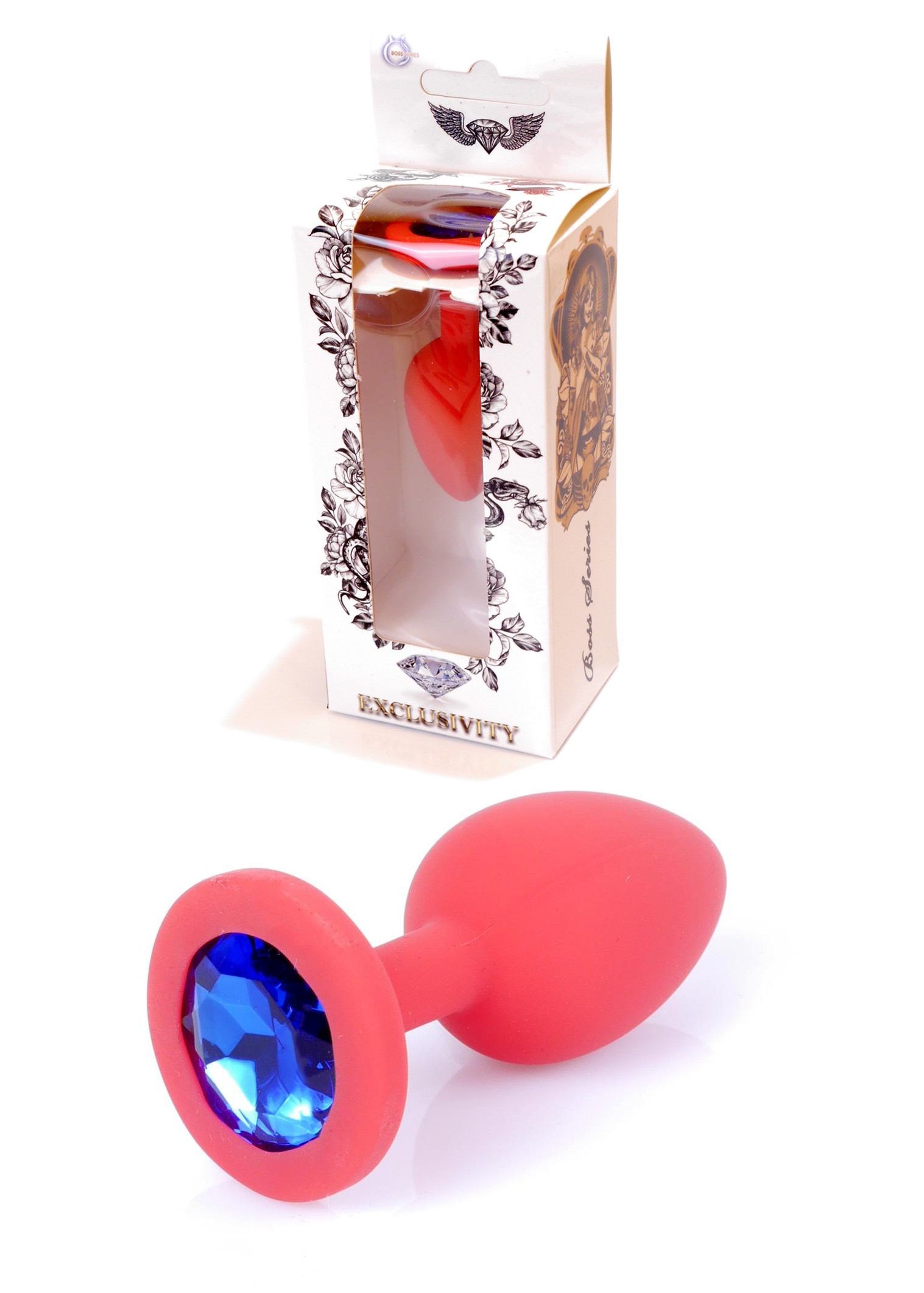      Silikon Plug Jewellery Red Small