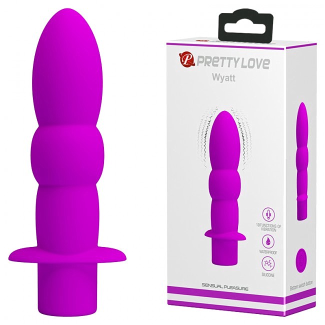   Pretty Love Wyatt Anal Vibro Plug 