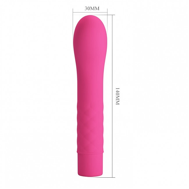  G- Pretty Love Atlas Vibrator Pink, 14  3 