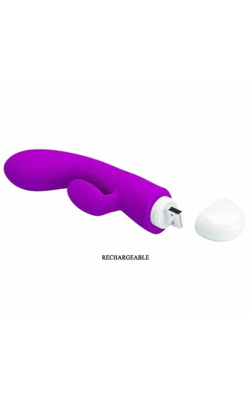 - Pretty Love Eli Vibrator Pink, 30  , 18,5  3,5 