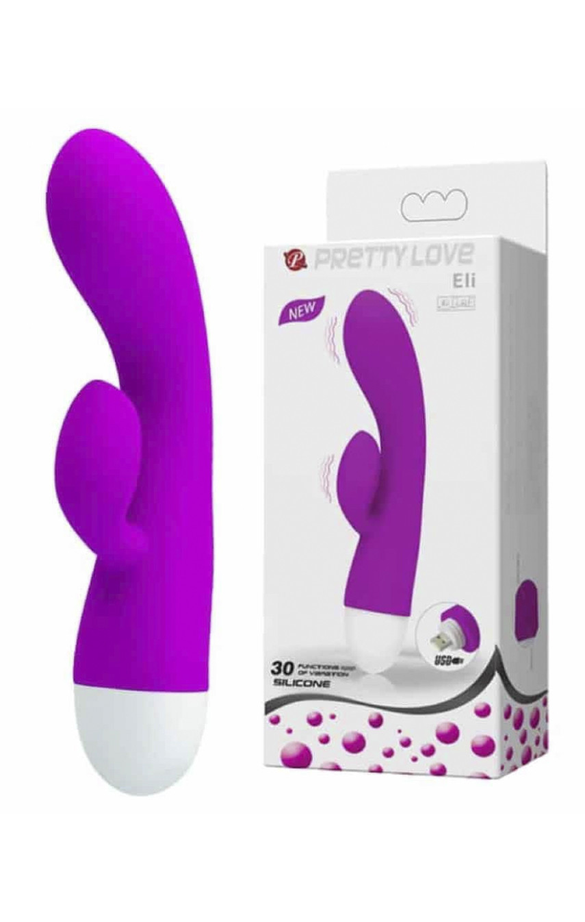 - Pretty Love Eli Vibrator Pink, 30  , 18,5  3,5 