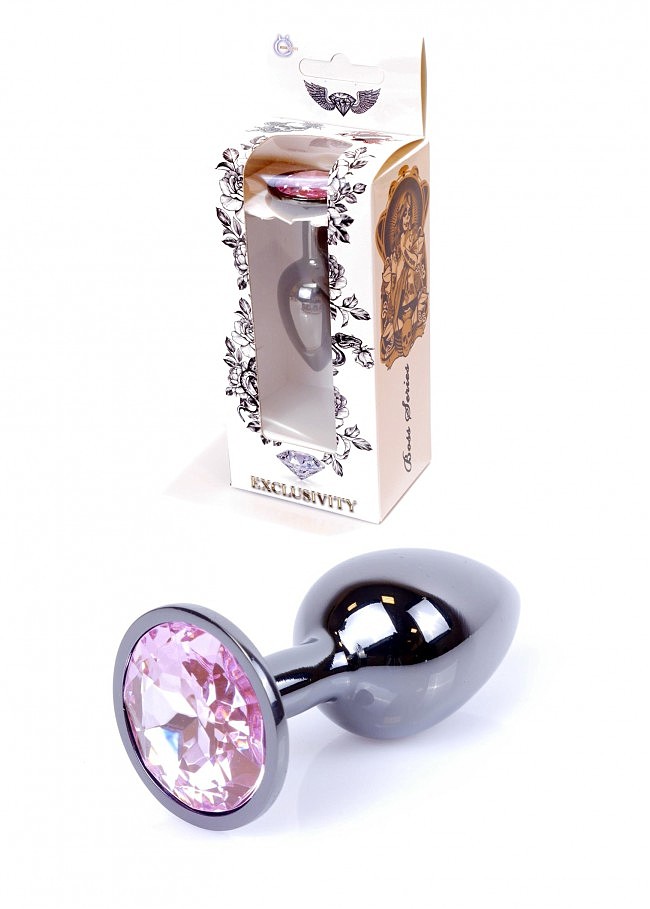     Plug-Jewellery Dark Silver PLUG- Rose  S