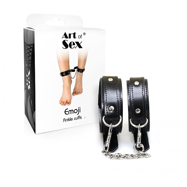    Art of Sex Emoji Ankle cuffs, 