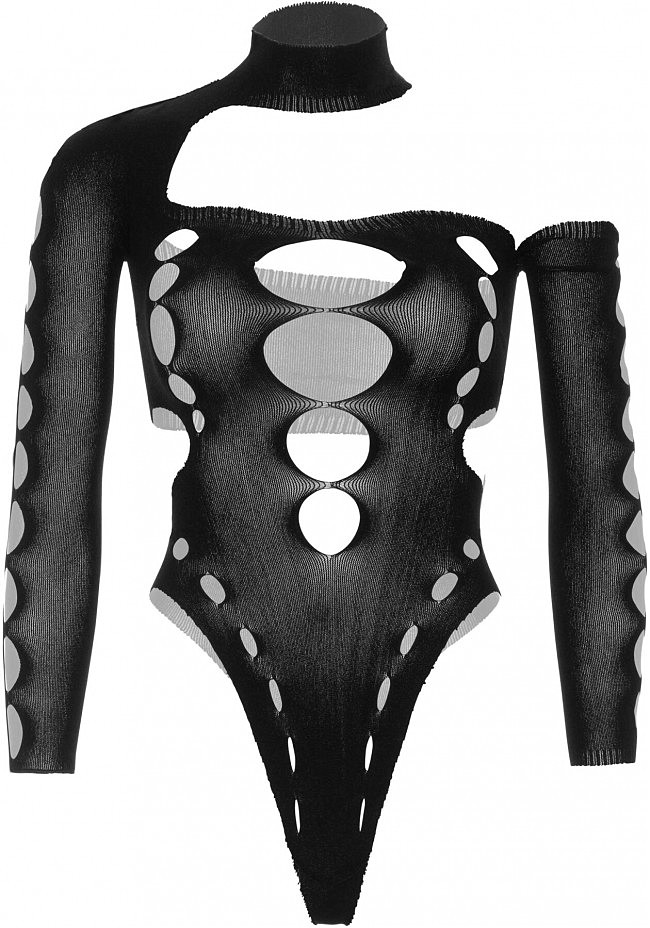      Leg Avenue Seamless thong back bodysuit, One Size, 