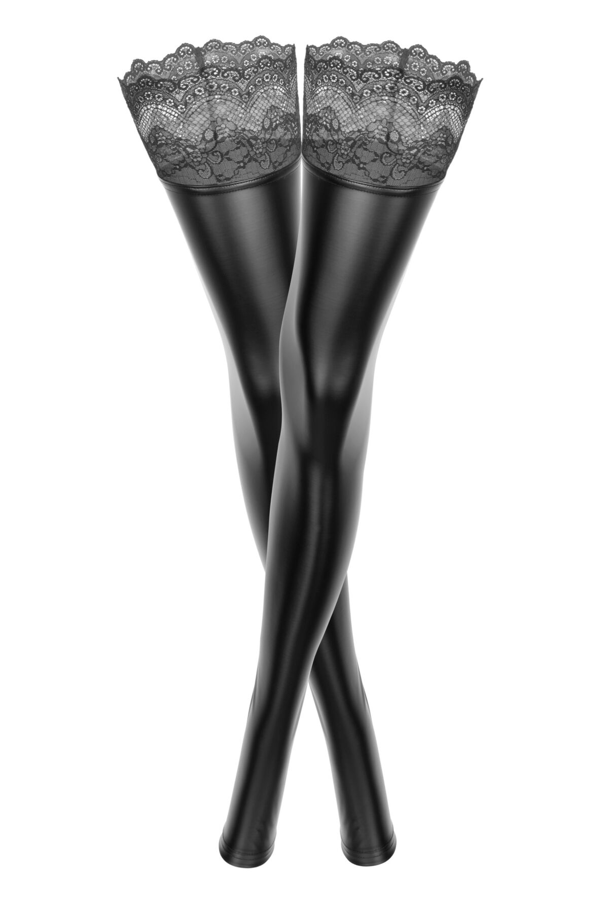     Noir Handmade F135 Powerwetlook stockings,  