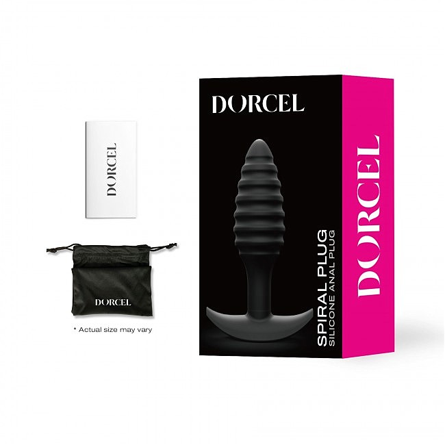     Dorcel SPIRAL PLUG black,  3 