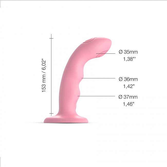        Strap-On-Me TAPPING DILDO WAVE,  