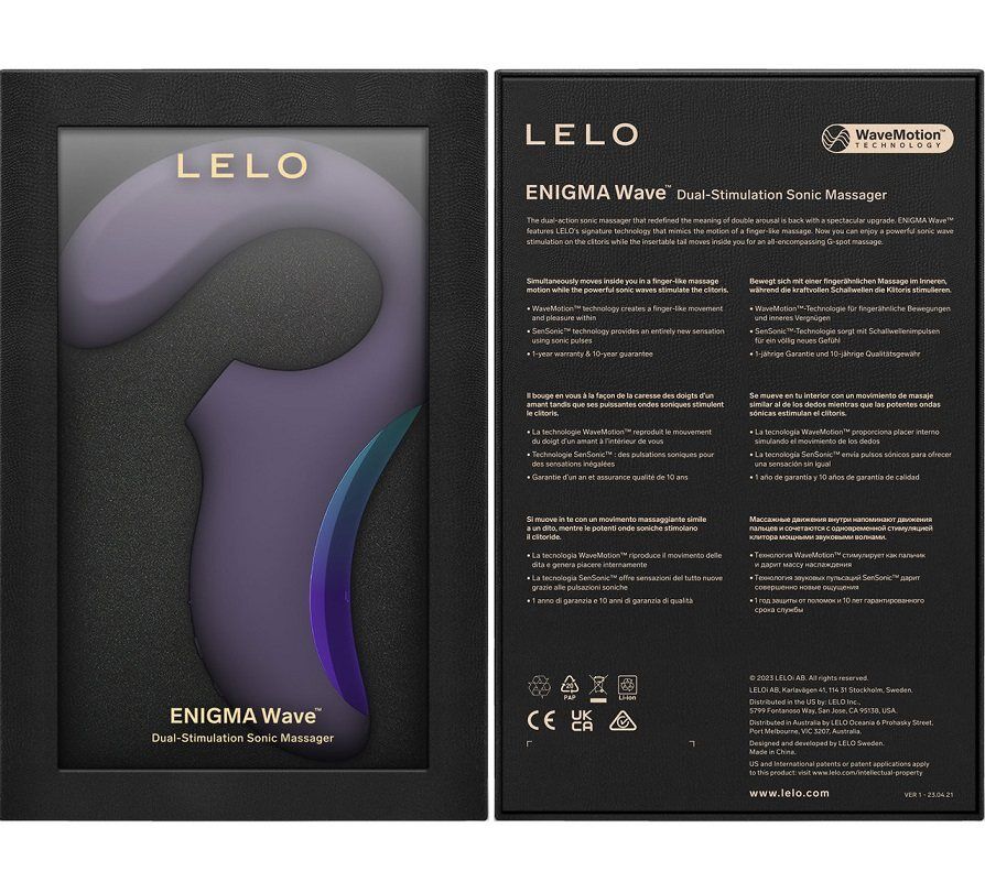 -   LELO Enigma WAVE Cyber