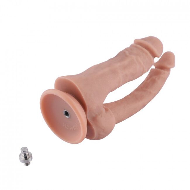  - Hismith 9.8» Double Penetrator Silicone Dildo, 