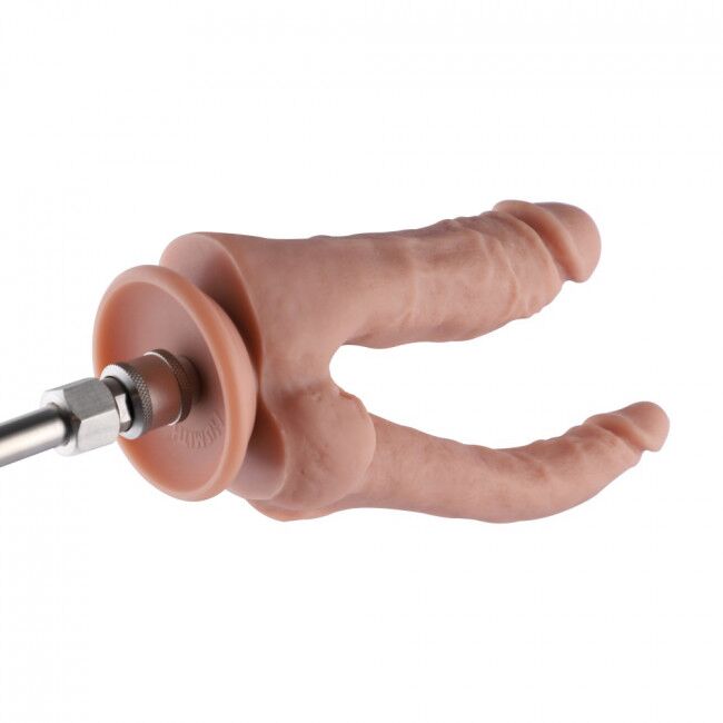  - Hismith 9.8» Double Penetrator Silicone Dildo, 