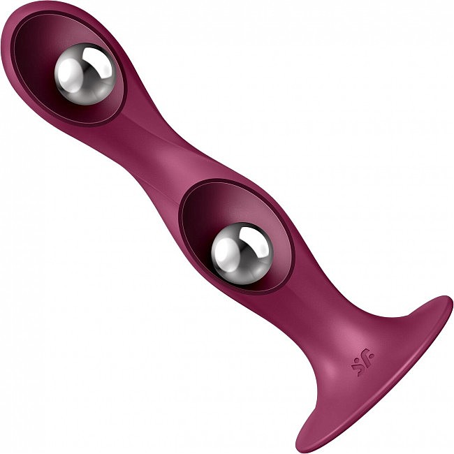    Satisfyer Double Ball-R Red,   , 18  3,8 