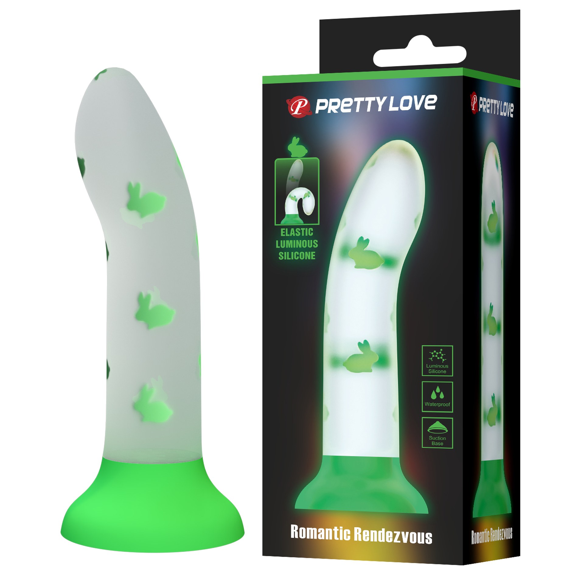  PRETTY LOVE Romantic Rendezvous, Luminous Suction base 17  3,3   