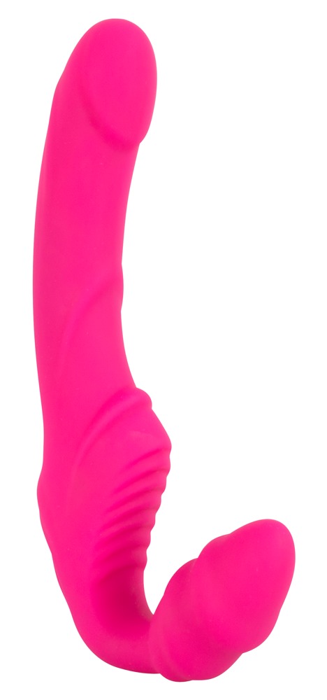    Vibrating Strapless Strap-On Pink