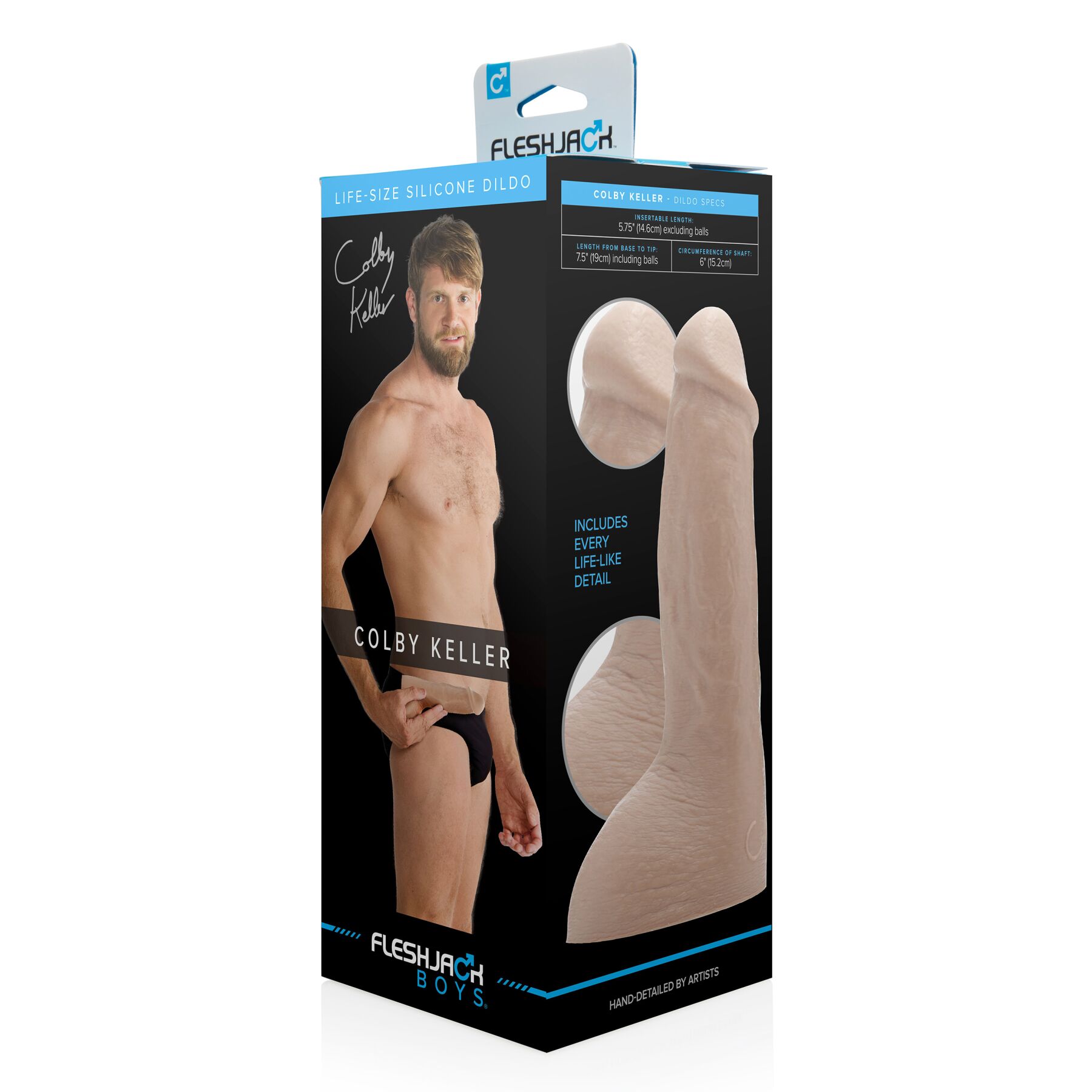  Fleshjack Boys: Colby Keller Dildo,     , 19  4,8 