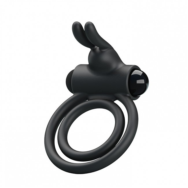 Pretty Love Osmond CockRing Vibro Black