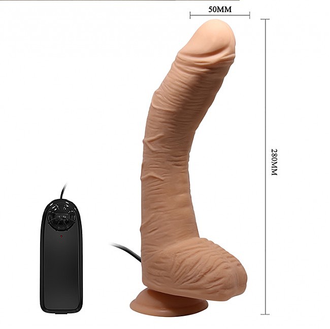  Beautiful Encounter Alex Vibrator Flesh, 28 