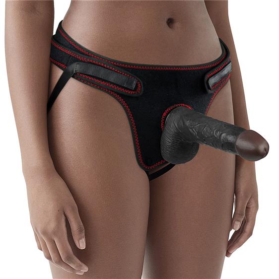   Ingen Easy Strap-On Set 7» Black, 18  3,6 