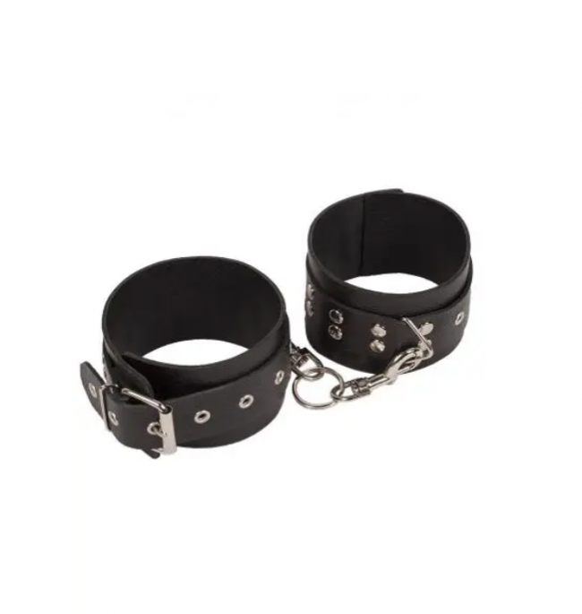    Leather Restraints Leg Cuffs, 