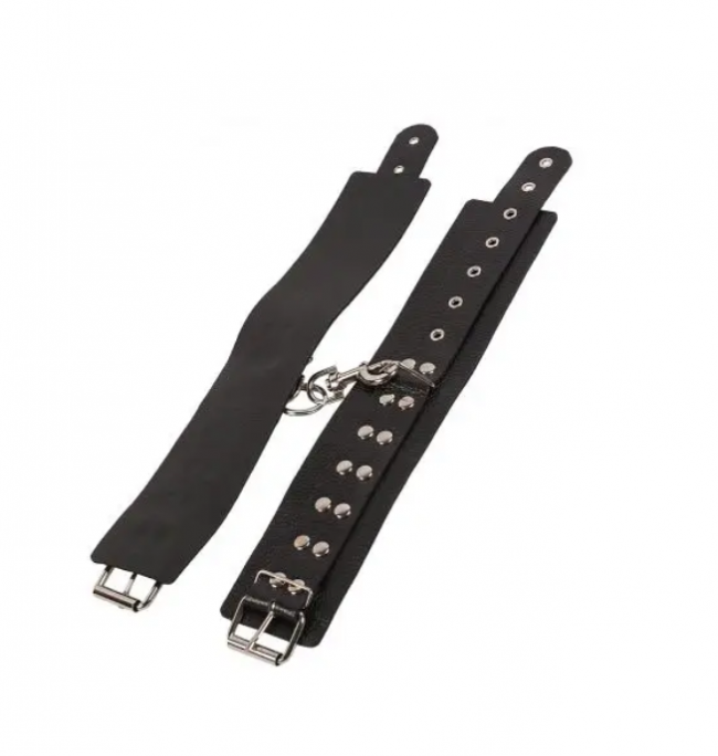    Leather Restraints Leg Cuffs, 